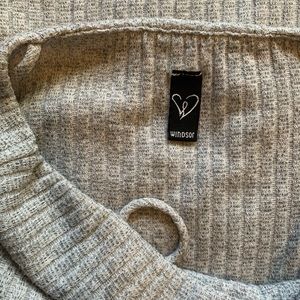 grey windsor bodycon dress